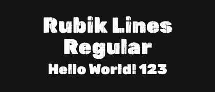 Rubik-Lines-Regular
